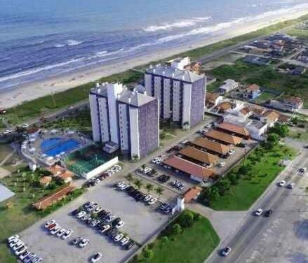 Apto Resort Cambuhy Frente Mar Piscina Academia Matinhos Exterior foto