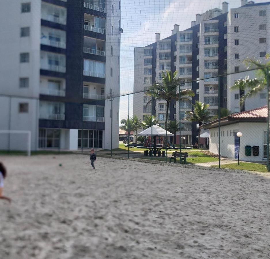 Apto Resort Cambuhy Frente Mar Piscina Academia Matinhos Exterior foto